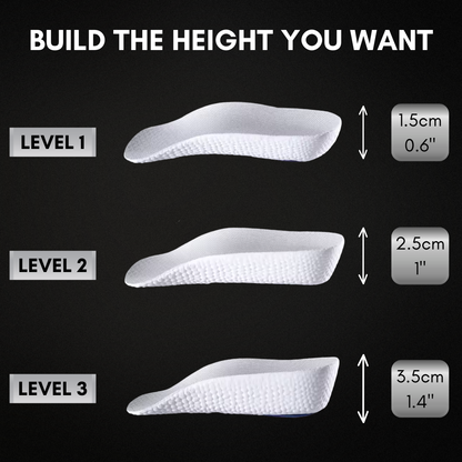 SkyRise 1.0 - Height Increasing Insoles